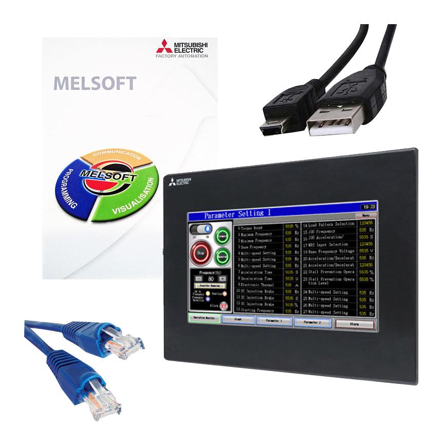 Màn hình HMI Mitsubishi GT2107-WTSD