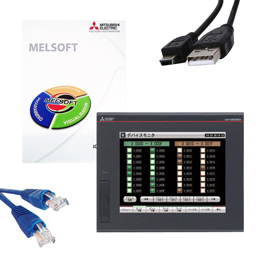 Màn hình HMI Mitsubishi GT2508-VTBD