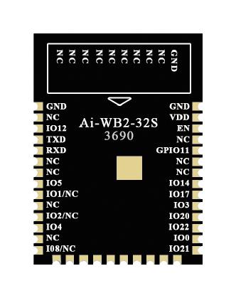 AI-WB2-32S - Rf Solutions - Wireless LAN Module, 2.4835GHz, ADC/DAC ...