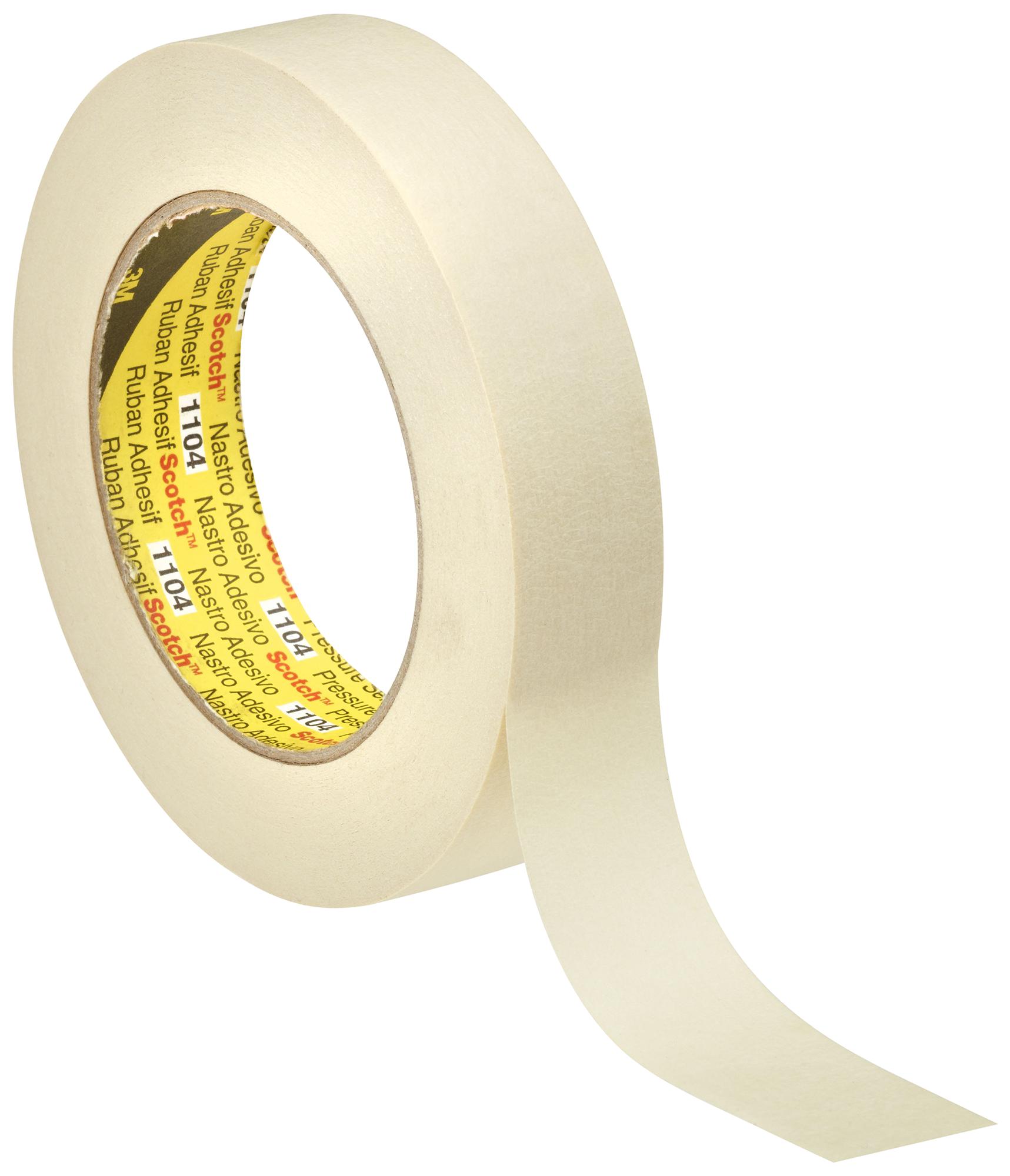 1104 100MM - 3m - Masking Tape, Crepe Paper, 100 mm x 50 m