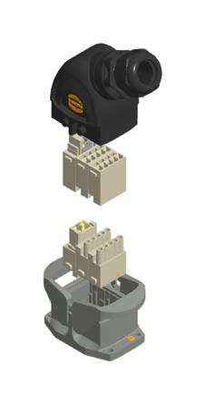 Bộ kit đầu nối công nghiệp Harting 73101000013