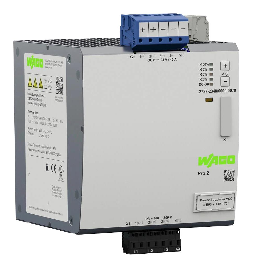 Nguồn DIN Rail WAGO 2787-2348/000-070