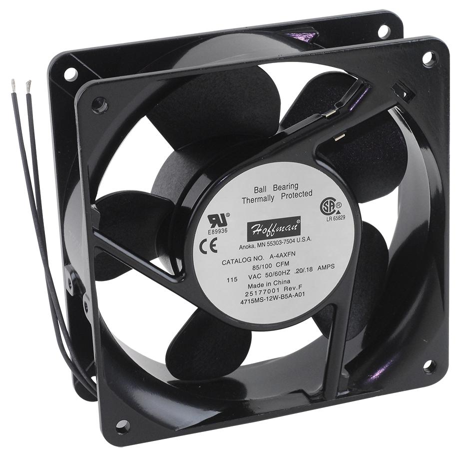 A6AXFN - Nvent Hoffman - AXIAL FAN, 149MM x 162MM x 38MM, 115VAC