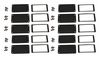 ADVANCE TAPES AT180 BLACK 50M X 50MM