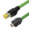 L-COM TRGIX603PU-GRN-10F