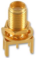 MULTICOMP PRO MP-19-70-TGG RF / Coaxial Connector, SMA Coaxial, Edge Launch Jack, Solder, 50 ohm, Beryllium Copper