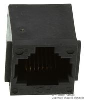 AMPHENOL COMMUNICATIONS SOLUTIONS 69255-001LF Modular Connector, RJ45 Jack, 1 x 1 (Port), 8P8C, Cat3, Through Hole Mount