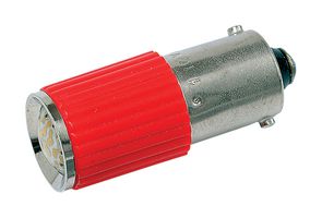 CML INNOVATIVE TECHNOLOGIES 18310350 LED Replacement Lamp, MultiLED, BA9s, Red, T-3 1/4 (10mm), 635 nm, 110 mcd