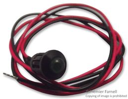 CML INNOVATIVE TECHNOLOGIES 1980000051450 LED Panel Mount Indicator, Snap-in, Green, 2.2 VDC, 8 mm, 10 mA, 25 mcd, IP40