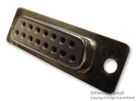 CINCH CONNECTIVITY SOLUTIONS FDA-15ST2/1 D Sub Connector, Filtered, Receptacle, Cinch - FD, 15 Contacts, DA, Solder