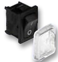 SCHURTER 1301.9207 ROCKER SWITCH, 2WAY