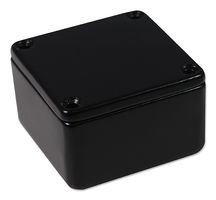 CAMDENBOSS RTM5001/11-NC-BLK Metal Enclosure, IP54, IP65, Small, Aluminium, 31 mm, 50 mm, 50 mm, IP54, IP65