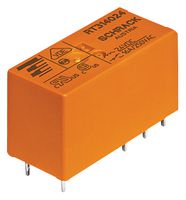 SCHRACK - TE CONNECTIVITY RT314F12 General Purpose Relay, Power PCB Relay RT1 Series, Power, Latching Dual Coil, SPDT, 12 VDC, 16 A
