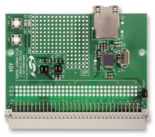 SILICON LABS AB4 Prototyping Board, CP2200 Ethernet Controller Chip, Integrated Magnetics & LEDs, RJ-45 Connector