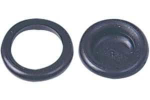 MULTICOMP PRO PV837 GROMMET PK 100 Grommet, Open, 7.2 mm, PVC (Polyvinylchloride), 11.1 mm, 1.6 mm