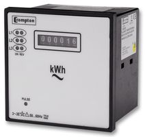 TE CONNECTIVITY - CROMPTON KWH-400 Analogue Panel Meter, Energy, 92 mm, 92 mm