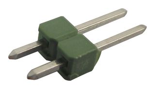 TE CONNECTIVITY - AMP 826926-2 Pin Header, Straight, Board-to-Board, 2.54 mm, 1 Rows, 2 Contacts, Through Hole Straight