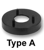 MENTOR 331.120 NUT COVER, KNOB, BLACK