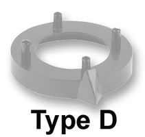 MENTOR 332.102 Accessory, Grey, Nut Covering, Aluminium Turning Knobs