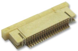 TE CONNECTIVITY - AMP 2-1734592-0 FFC / FPC Board Connector, 0.5 mm, 20 Contacts, Receptacle, Surface Mount, Bottom