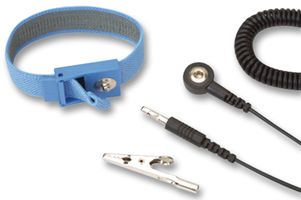 3M ECWS61M WRISTBAND SET, 4MM STUD, 2M