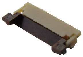 HIROSE / HRS FH12A-18S-0.5SH(55) FFC / FPC Board Connector, ZIF, 0.5 mm, 18 Contacts, FH12, Surface Mount, Top, 1 Row