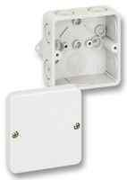 SPELSBERG 895-403 Plastic Enclosure, Junction Box, Polystyrene, 52 mm, 80 mm, 80 mm, IP65