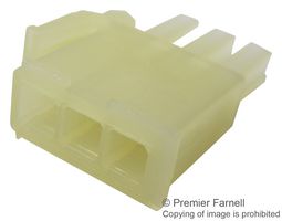 TE CONNECTIVITY - AMP 172337-1 Connector Housing, Mini Universal MATE-N-LOK, Plug, 3 Ways, 4.14 mm