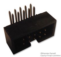 MOLEX 70247-1651 Pin Header, Wire-to-Board, 2.54 mm, 2 Rows, 16 Contacts, Through Hole Right Angle