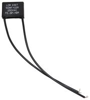 LCR COMPONENTS FE-SP-HDR23-100/22 Safety Capacitor, Radial Box - 2 Pin, 0.1 µF, ± 10%, X2, Panel Mount