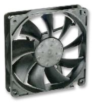 NMB TECHNOLOGIES 4710KL-04W-B10-E00 DC Axial Fan, 12 V, Square, 119 mm, 25 mm, Ball Bearing, 63.5 CFM