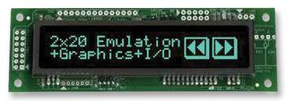 NORITAKE ITRON GU140X16G-7806A VFD Display, Dot Matrix, 140 x 16, 11.45mm x 69.85mm, Parallel / Serial, 250 mA, 4.75 V to 5.25 V