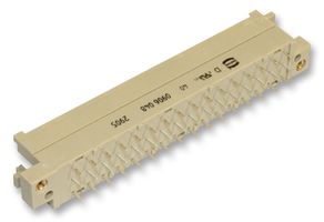 HARTING 09 06 048 2905 DIN 41612 Connector, Type F, 48 Contacts, Plug, 5.08 mm, 3 Row, z + b + d