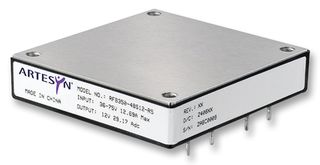 ARTESYN / ADVANCED ENERGY RFB300-48S28-R5Y CONVERTER, DC/DC, 300W, 11A