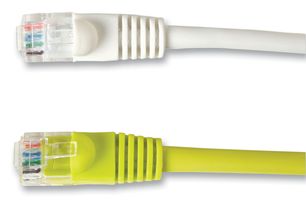 VIDEK 2993-3RG Ethernet Cable, Patch Lead, Cat6, RJ45 Plug to RJ45 Plug, Orange, 3 m