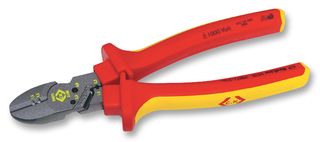 CK TOOLS T39071-3180 Combination Cable Cutter, VDE Max, Induction Hardened Edges, Patress Screw Shears, 180mm