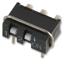MULTICOMP PRO SIP-02A SWITCH, SIL, R/A, 2WAY