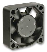 NMB TECHNOLOGIES 1204KL-04W-B50-B00 DC Axial Fan, 12 V, Square, 30 mm, 10 mm, Ball Bearing, 3.8 CFM
