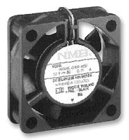 NMB TECHNOLOGIES 1404KL-04W-B50-B00 DC Axial Fan, 12 V, Square, 35 mm, 10 mm, Ball Bearing, 5.6 CFM