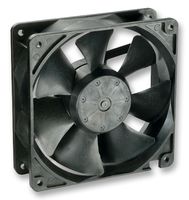 NMB TECHNOLOGIES 4715KL-04W-B50-P00 DC Axial Fan, 12 V, Square, 119 mm, 38 mm, Ball Bearing, 129.9 CFM