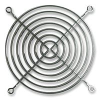 NMB TECHNOLOGIES 055018 Fan Finger Guard, Grille, Steel - Wire Form, 80mm Axial Fans, 71.5 mm, Bright Nickel Chrome