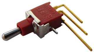 MULTICOMP PRO 2AS4T2A1M7RE Toggle Switch, (On)-Off-(On), SPDT, Non Illuminated, 2AS4, Through Hole, 100 mA