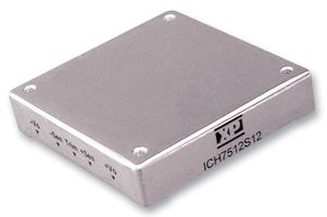 XP POWER ICH5024WS05 Isolated Through Hole DC/DC Converter, 4:1 Input, ITE, Half Brick, 4:1, 50 W, 1 Output, 5 V