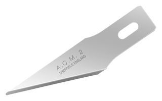 SWANN-MORTON 9322 Swann Morton Blades ACM2, Carbon Steel, Handle 5, Pack of 5