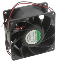 SUNON PMD1208PMB1-A.(2).GN DC Axial Fan, 12 V, Square, 80 mm, 38 mm, Ball Bearing, 84.1 CFM