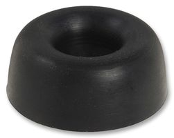 KEYSTONE 723 Bumper / Feet, Screw, 9.53 mm, 23.8 mm, Round, Black