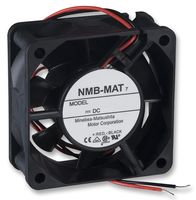 NMB TECHNOLOGIES 2410ML-05W-B10-B00 DC Axial Fan, 24 V, Square, 60 mm, 25 mm, Ball Bearing, 13.7 CFM