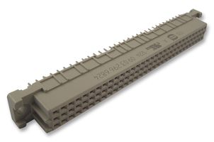 HARTING 09 03 296 6824 DIN 41612 Connector, Type C, 96 Contacts, Receptacle, 2.54 mm, 3 Row, a + b + c