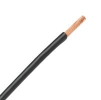 ALPHA WIRE 5857 BK001 Wire, Stranded, Hook Up, UL1213, PTFE, Black, 18 AWG, 19 x 30AWG, 305 m