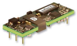 MURATA POWER SOLUTIONS UWE-12/6-Q12P-C Isolated Through Hole DC/DC Converter, ITE, Eighth Brick, 4:1, 72 W, 1 Output, 12 V